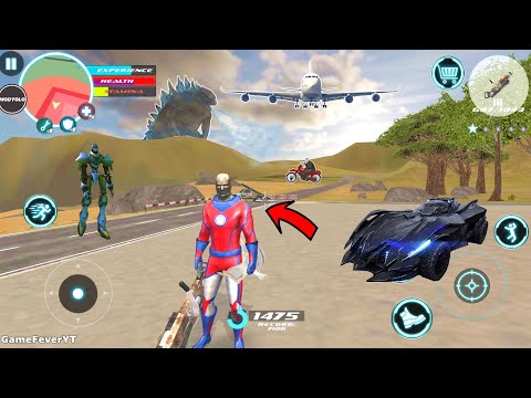 Superhero (Naxeex Ltd Present) - Vision SuperHero with Bat Super Car - Android Gameplay HD
