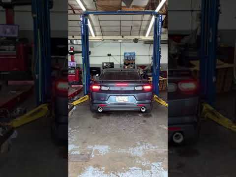 2019 Camaro SS Borla Atak Cat Back Exhaust 6.2 V8 LT1 Manual 6MT non NPP