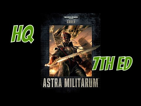 Review: Astra Militarum Special rules and HQ