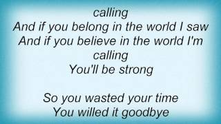 16318 Our Lady Peace - If You Believe Lyrics