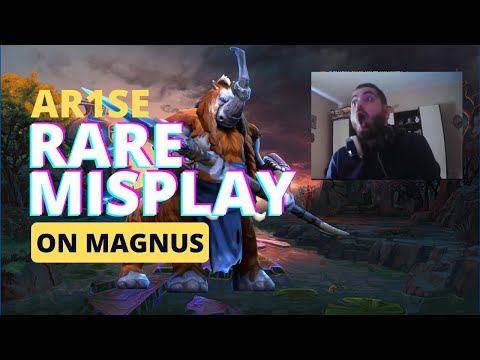 Ar1se King of Magnus reaction to RARE MISPLAY