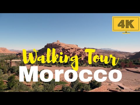 4K Morocco Walking Tour | marrakech walking tour