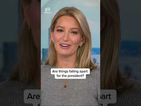 Are things falling apart for the president?