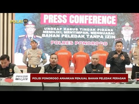 PRESISI UPDATE: POLRES PONOROGO AMANKAN PENJUAL BAHAN PELEDAK PETASAN 14/03/2025 10.00