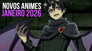 TODOS OS NOVOS ANIMES PRA JANEIRO DE 2026 - GUIA DE TEMPORADA