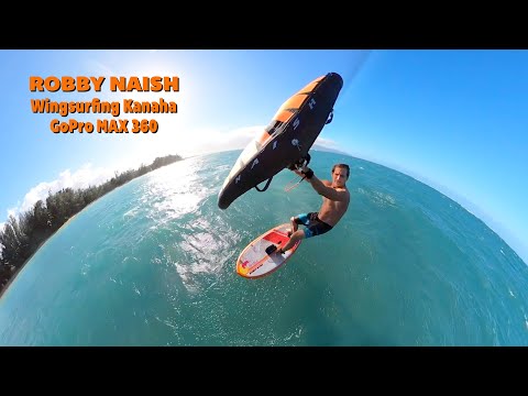 Robby Naish Wing-Surfing GoPro Max 360