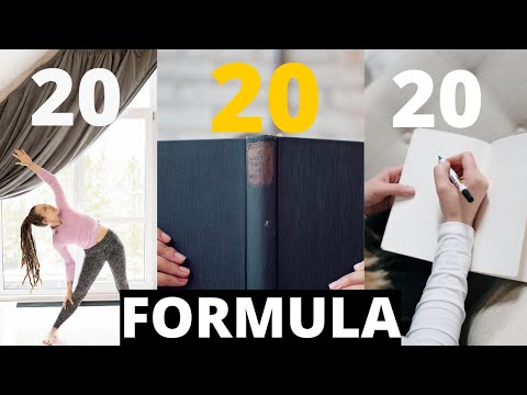 The 20/20/20 Formula by Robin Sharma| 100 Days Motivation |