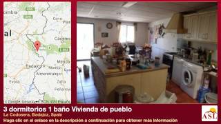 preview picture of video '3 dormitorios 1 baño Vivienda de pueblo se Vende en La Codosera, Badajoz, Spain'