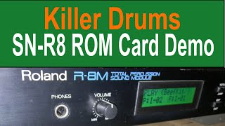 Video thumbnail for Demo | Roland R-8M & every SN-R8 ROM card across ONE pattern by Thoughtful Clips