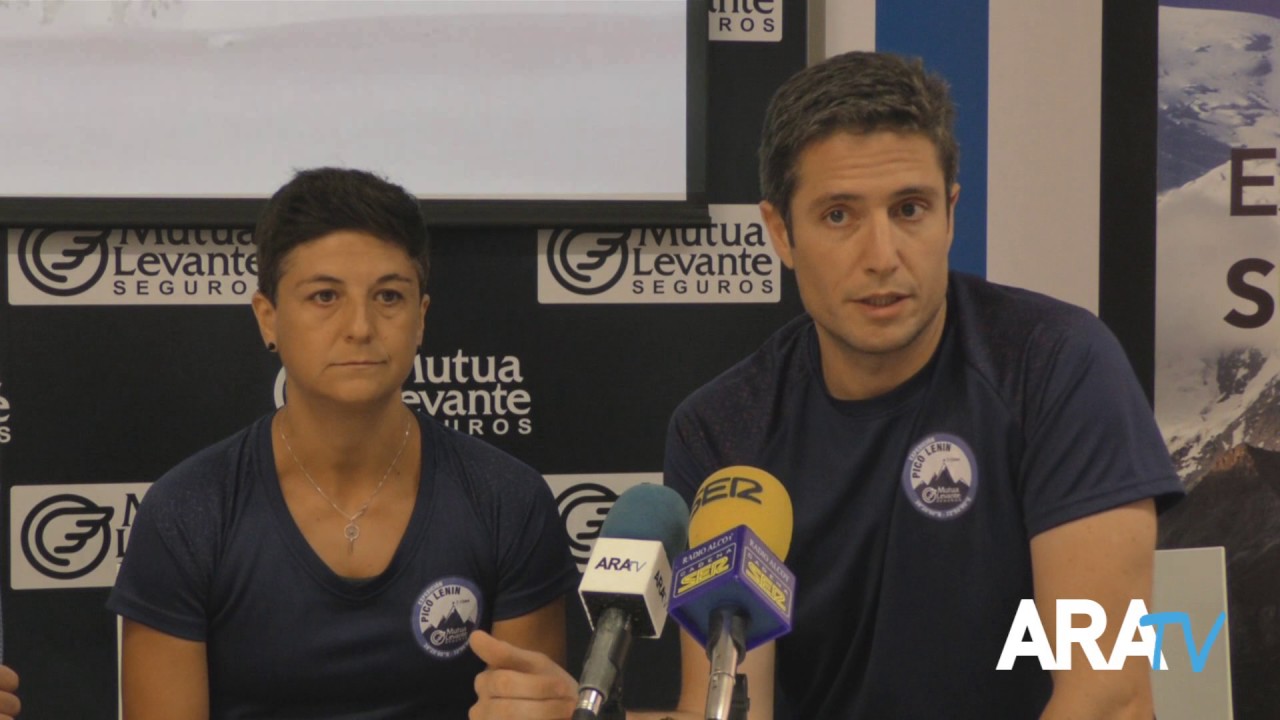 Lorena Padilla "La muntanya és la que mana", junt amb Natxo Gómez van