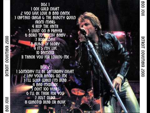 Bon Jovi - Damned (The Palace Of Auburn Hills, Detroit, USA, 18-11-2000)