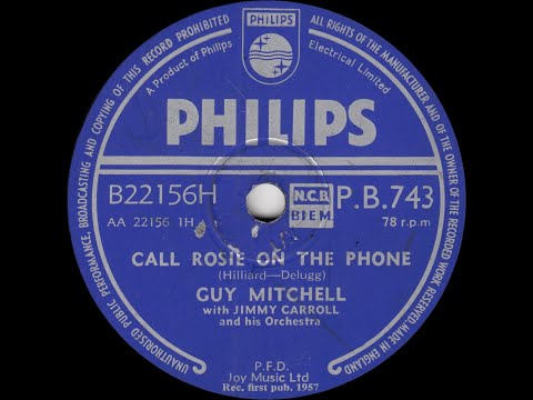Guy Mitchell - Call Rosie On The Phone