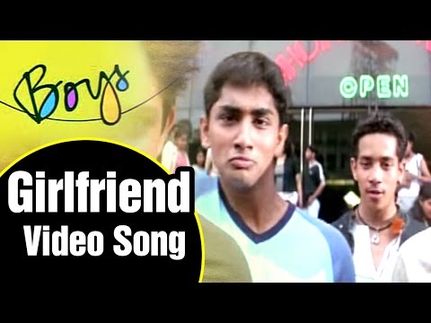 Girlfriend Video Song | Boys Tamil Movie | Siddharth | Genelia | Bharath | Shankar | AR Rahman