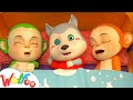 Five Little Monkeys With Wolfoo - Wolfoo Kids Stories | More Nursery Rhymes | Wolfoo Kids Songs