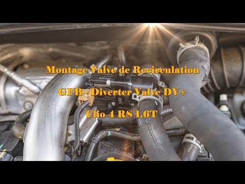 DV+ Recirculation Valve Assembly - Renault Clio IV RS 1.6T