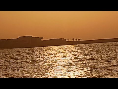 Ibrahim & khadijah at ajman beach | relax and calming sea