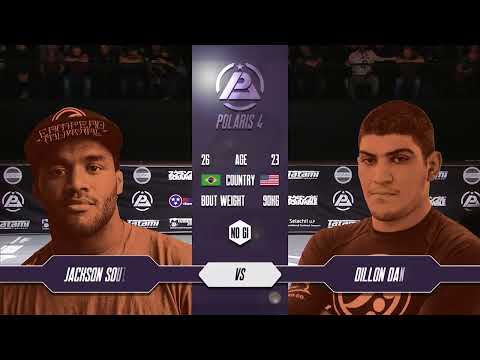 DILLON DANIS FULL FIGHT vs JACKSON SOUSA | POLARIS BJJ