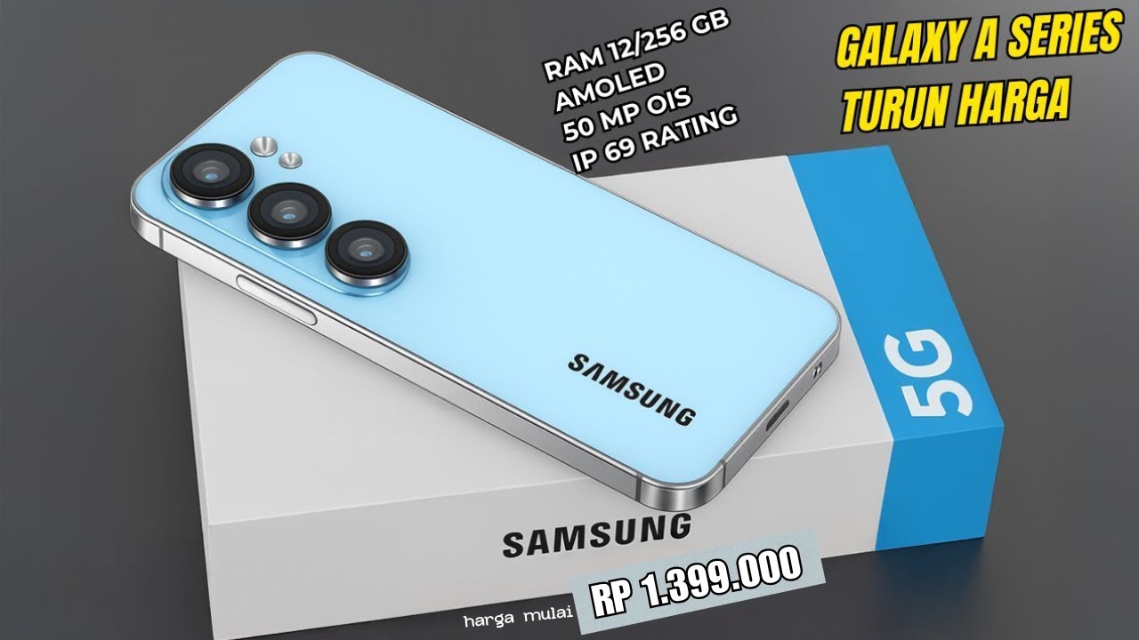 HARGA ANJLOK‼️RAM 12/256 GB - HP SAMSUNG GALAXY A TURUN HARGA NOVEMBER 2025