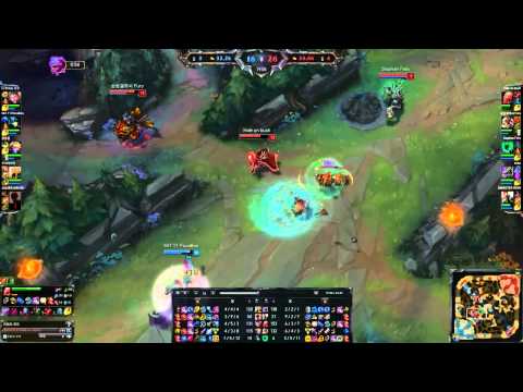 [Jan.21.2015]  SKT T1 Faker  Vladimir vs Jayce   CJ Entus CoCo, KR LOL Challenger 1019LP