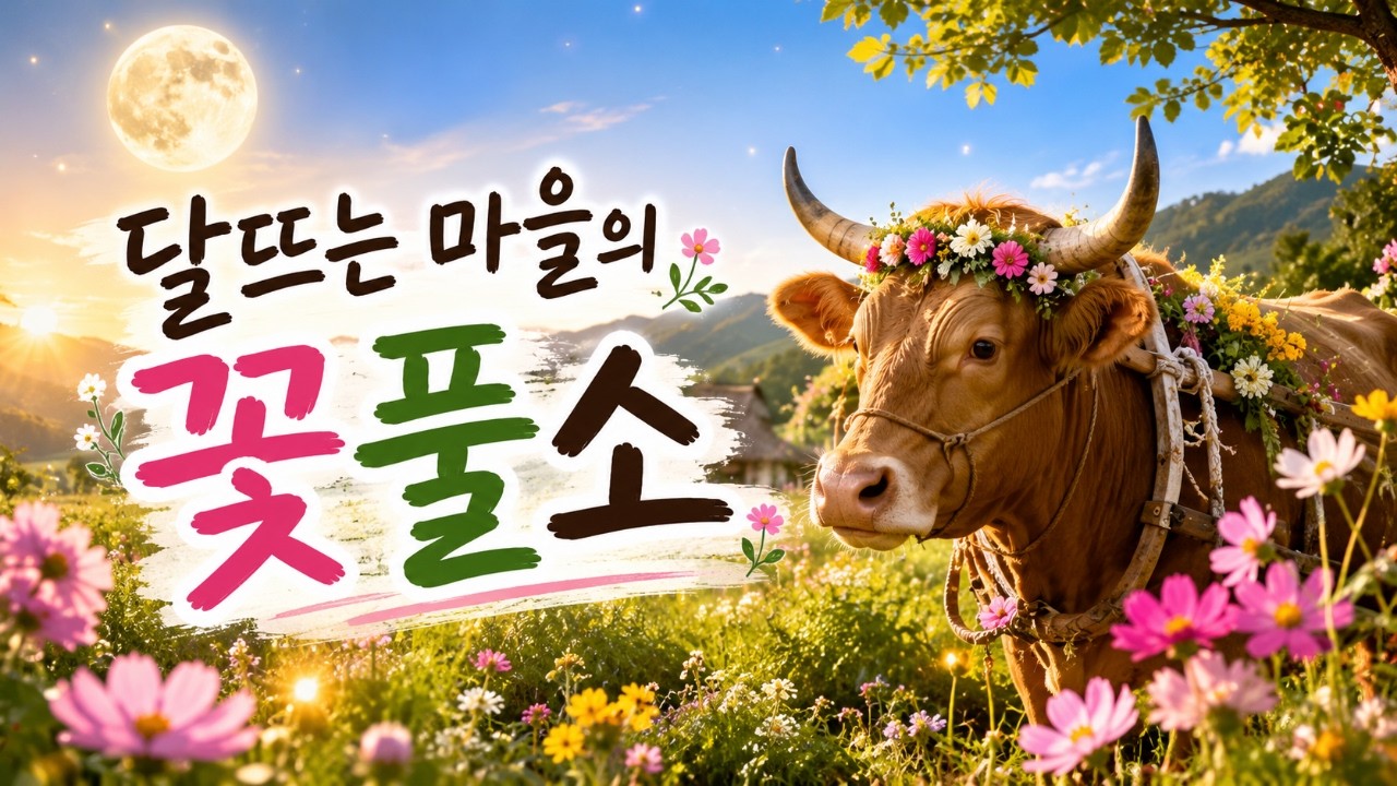 [강원365] 달뜨는 마을의 꽃풀소