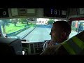 Firecall Inside The Cab As West Yorkshire Fire Turn Out To An Incident In Leeds
