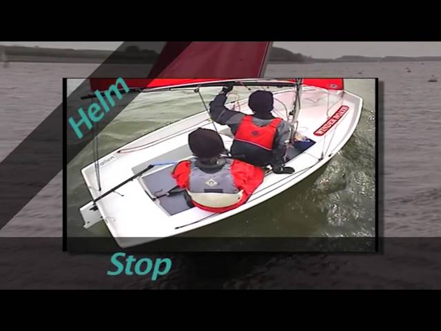 Mirror Dinghy Sailing Top Tips - Stopping - RYA Champion Club - Olympic Medallist Shirley Robertson