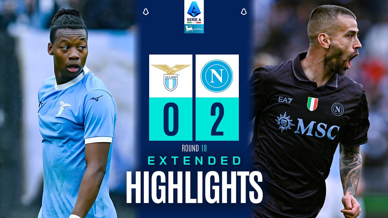 MAXI SINTESI LAZIO-NAPOLI 0-2 | EXTENDED HIGHLIGHTS | SERIE A ENILIVE 2025/26