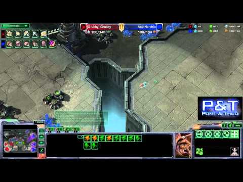 (HD776) Grubby vs Nerchio - PvZ - Heart of the Swarm [FR]