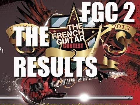 THE FRENCH GUITAR CONTEST 2013 - THE RESULTS