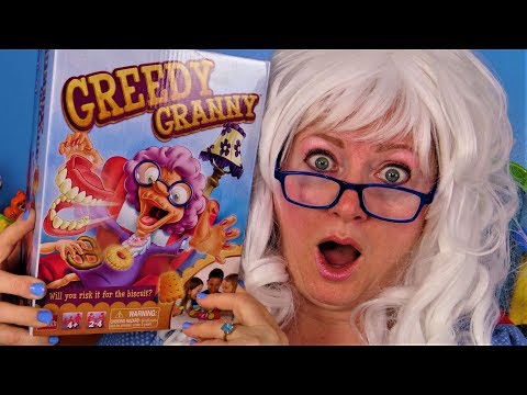 Granny Plays Greedy Granny Game Granny McDonald Funny Fun Unboxing