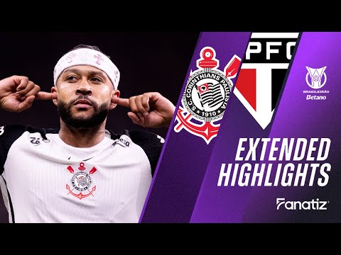 Corinthians vs Sao Paulo 3-1 | Game Highlights | #Brasileirao2025