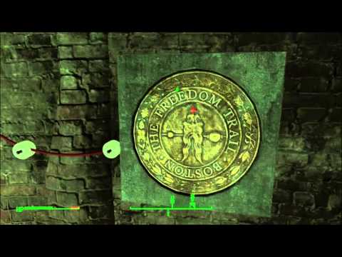 Fallout 4: Freedom Trail Ring solved puzzle.
