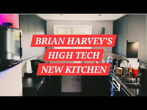 Ex-East 17 Brian Harvey's High Tech New Kitchen