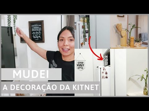 A KITNET está de cara nova | Troquei o tapete, planta nova e ideias de decoração simples