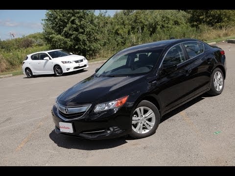 2013 Acura ILX Hybrid vs 2013 Lexus CT200h