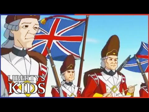 🇺🇸 Liberty's Kids 109 - Bunker Hill | History Cartoon for Kids 🇺🇸