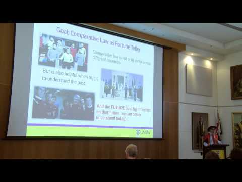 Professorial Lecture Series: Professor Colin Picker