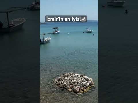 Manal Plajı #tatilvlog #gezilecekyerler #sahil #deniz #izmir #tatil #tatilyerleri