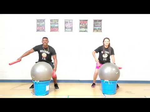 Cardio Dumming: Afro Circus(I like to Move It) Coach J. Hayes & C. Hayes