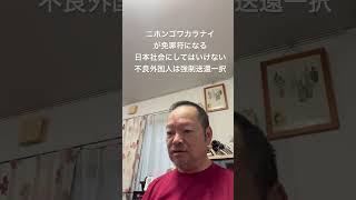 😮‍💨ニホンゴワカラナイ、そんな外国人は日本にいる必要はない　#日本保守党 #百田尚樹 #有本香 #北村晴男 #島田洋一 #梅原克彦 #小野寺まさる #自民党 #高市早苗 #移民