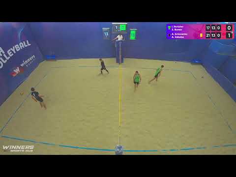 08:10 I. Horiaiev / S. Borets - A. Antonenko / A. Zabuha 25.10.2022 | Winners Beach Volleyball