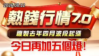 20260812《股市最錢線》#高閔漳” 熱錢行情7.0，複製去年四月波段起漲！””今日再加五個燈”