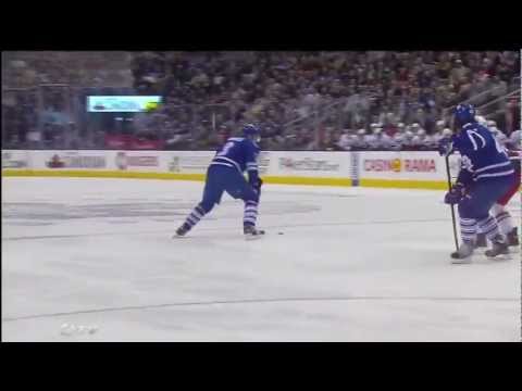 Franson's Goal - Canes 0 vs Leafs 2 - Mar 28th 2013 (HD)