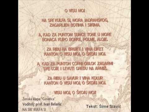 Klapa Gusarica - Visu moj