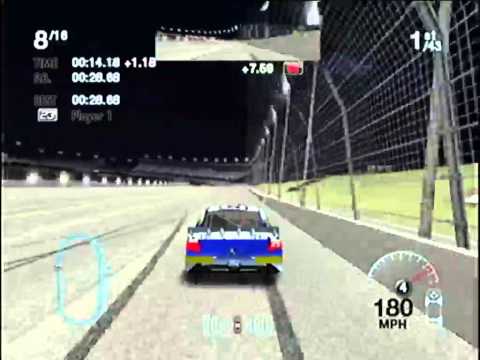 nascar the game inside line wii gameplay