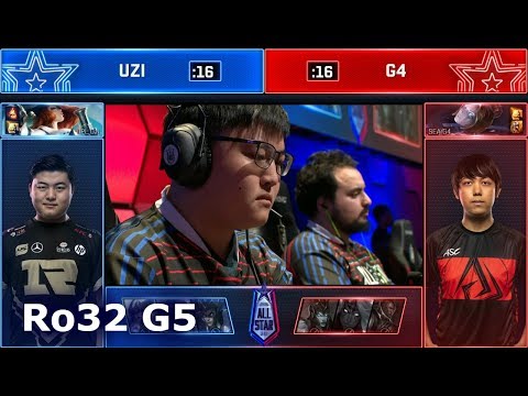 Uzi Miss Fortune vs G4 Orianna | 1 vs 1 2018 All-Star Las Vegas | CN vs SEA