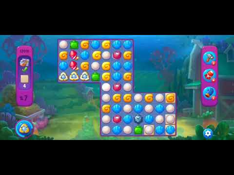 Fishdom Super Hard Level 12018 (with Double Lightning Booster) @choraelmin