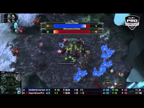 MLG EU Qualifier - Round 2 - TLO V Underdark - Game 1