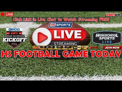 🔴 Harvey vs West Geauga | High School Football [LIVE STREAM]