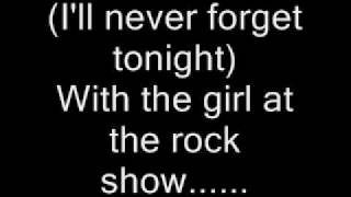 Blink-182 The Rock Show (lyrics)